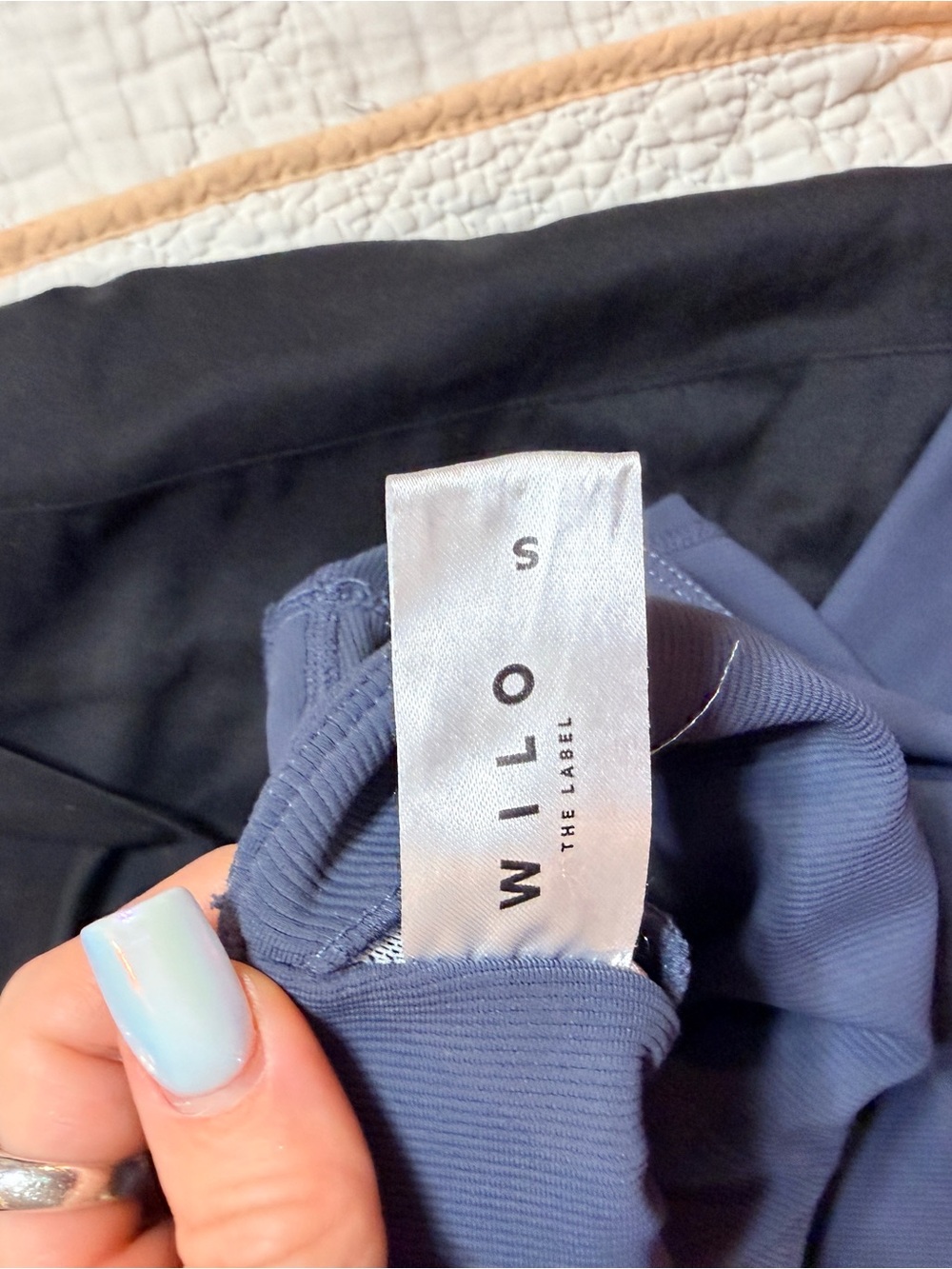WILOS The Label Navy Leggings - Women's Stretch Active Leggings